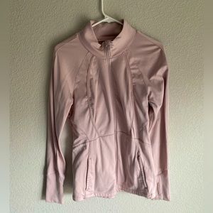 Light Pink Zip Up Jacket